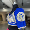 Zariya Silk EL Top - Royal Blue