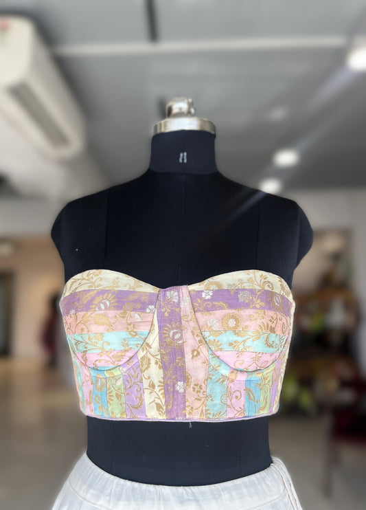 Pastel Corset Top