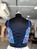 Multi Doodle Top - Royal Blue