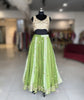 💫Sequins Sitara Mirror Lampi Skirt Only💫 - Shades Of Green