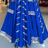 Taam Jham Royal Blue Skirt Only