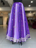 💫Sequins Sitara Mirror Lampi Skirt Only💫 - Shades Of Purple