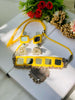Yellow Mirror Necklace - JJ