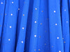 Shades Of Solid - Signature Metallic Dots Skirt -  Neela (Blue)