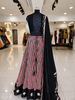 Shades of Ajrakh -  Illusion Stripe Outfit - Red