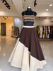 Shades Of Solid - Wave Skirt - Brown to Beige