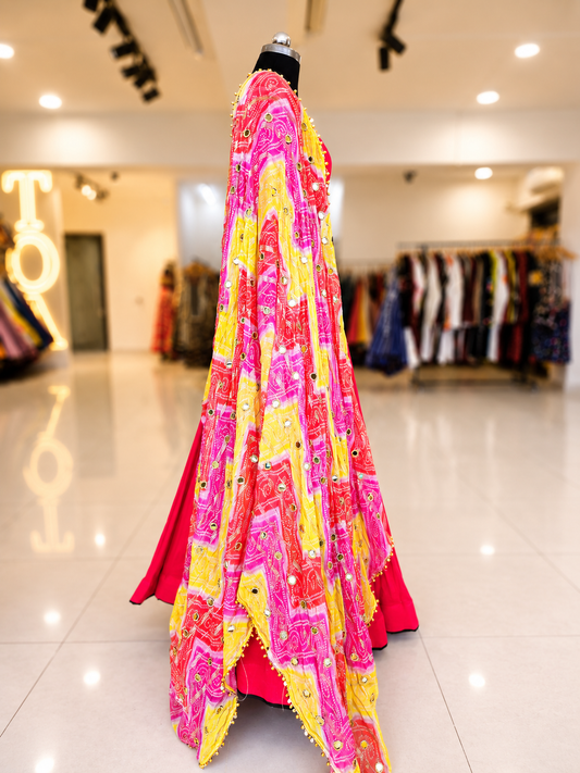Mirror Work Multi Dupatta (YPY)