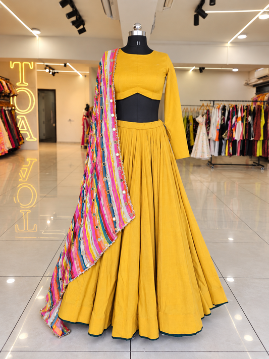 Shades Of Solid - Signature Solid Outfit - Ochre Yellow