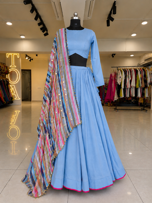 Shades Of Solid - Signature Solid Outfit - Powder Blue