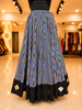Shades of Ajrakh -  Illusion Stripe Outfit - Blue