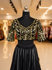 Shades Of Lampi - Golden Lampi & Mirror Top - Black