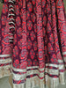 Shades Of Ajrakh Collection - The Mashru Lampi skirt only - WN