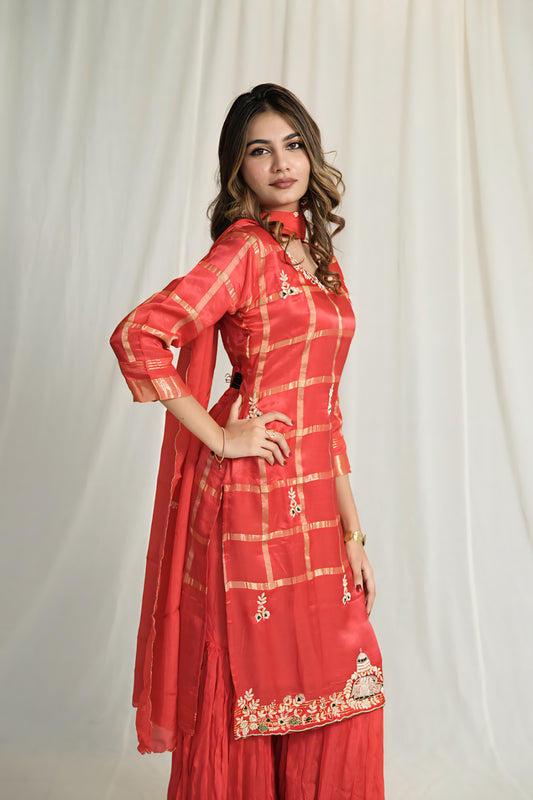 Gharchola Gaji Modal Outfit 2.O