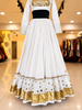 Royal Sunehri Skirt 2.O - Off White