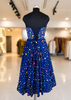 Pop Up Vibe Corset Dress - Royal Blue