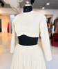 Georgette Grace Top - Cream White