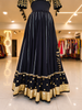 Royal Sunehri Skirt 2.O -Black