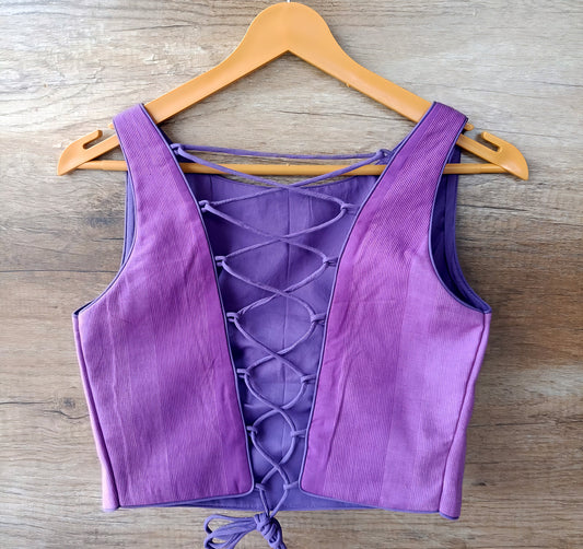 Rang be rang Blouse - Purple