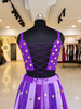 Sequins Sitara Golden Mirror Outfit - Shades of Purple