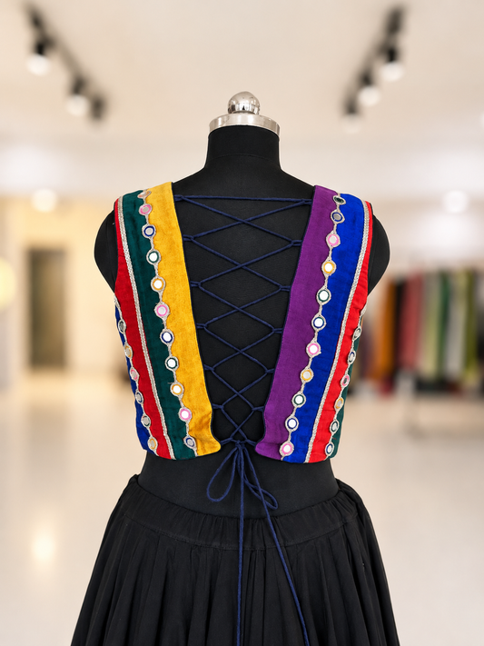 Multi Color Mirror Top - SL - B Variant