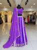 Sequins Sitara Golden Mirror Outfit - Shades of Purple